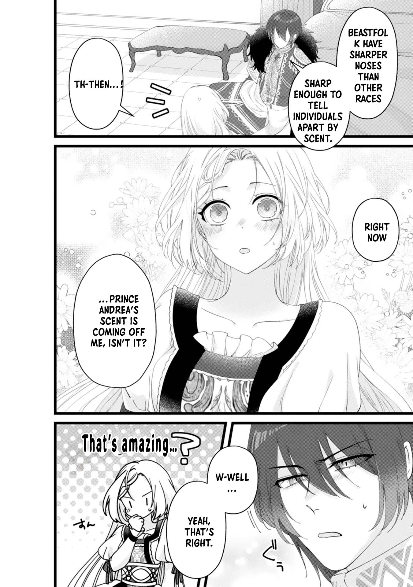 I Married the Coldhearted Beastman Prince as a Substitute, and He Doted on Me as His Mate. Chapter 7 - . Page 12